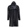 Coat Shiny Black