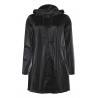 A-line Jacket Velvet Black