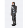 Boxy Puffer Holographic Steel